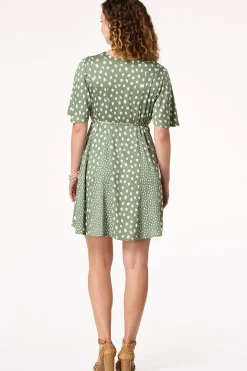 Polka Dot Shirt Dress