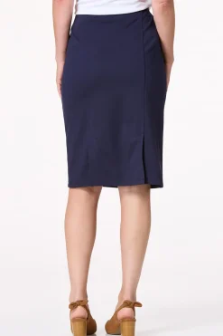 Ponte Pull- On Pencil Skirt