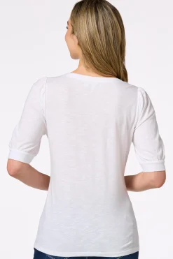 Puff Sleeve Henley
