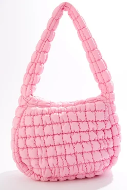 Quilted Puff Shoulder Bag
