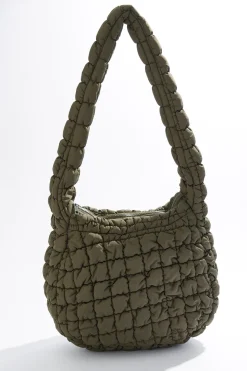 Quilted Puff Shoulder Bag