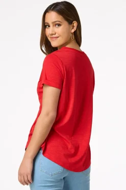 Raw Edge Tee