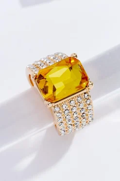 Rectangle Stone Ring