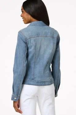 Rhinestone Denim Jacket