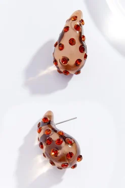 Rhinestone Transparent Earrings