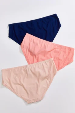 Rib Floral Lace Panty Set