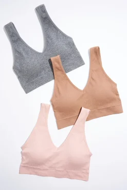 Ribbed Bralette Set
