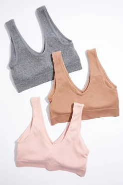 Ribbed Bralette Set