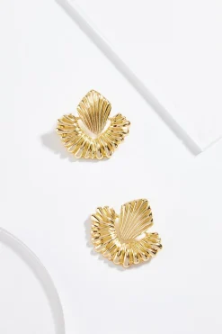 Ribbed Burst Earrings