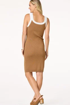 Ribbed Cardigan Dress Set