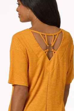 Ribbed Ring Back Top