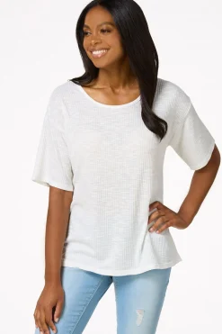 Ribbed Ring Back Top