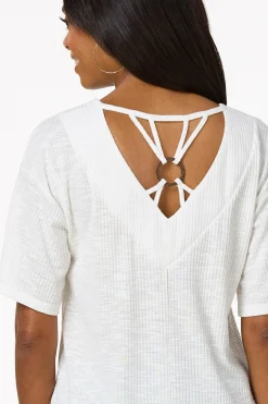 Ribbed Ring Back Top