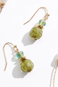 Rondelle Fireball Necklace Set