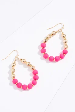 Rubber Ball Tear Earrings