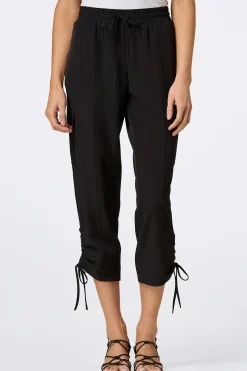 Ruched Drawstring Cargo Pants