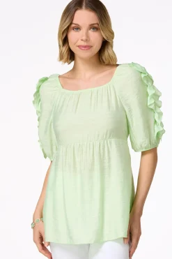 Ruffled Babydoll Top