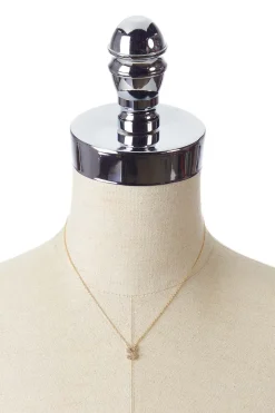 S Initial Bubble Necklace