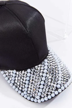 Sateen Bling Baseball Hat