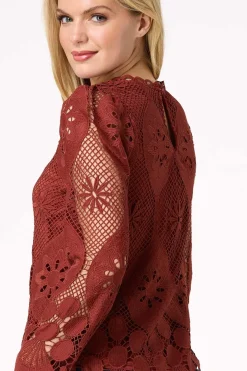 Scalloped Crochet Top