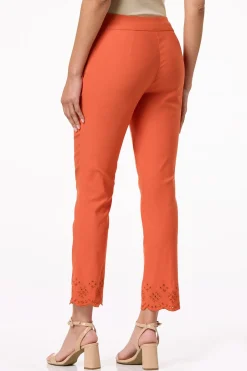 Scalloped Hem Pants