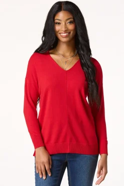 Seamed Sweater