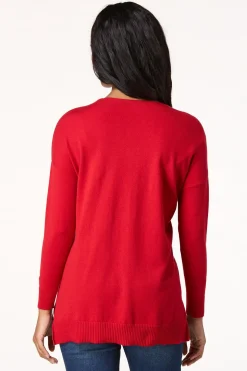 Seamed Sweater
