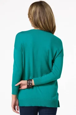 Seamed Sweater