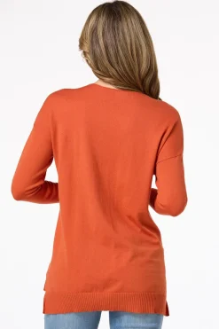 Seamed Sweater