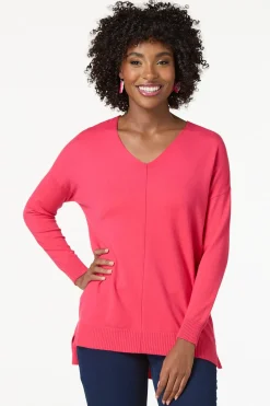 Seamed Sweater