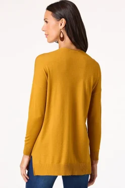Seamed Sweater