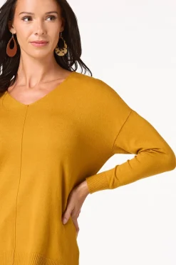 Seamed Sweater