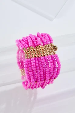 Seed Bead Stretch Bracelet