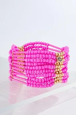Seed Bead Stretch Bracelet