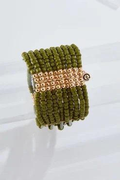 Seed Bead Stretch Bracelet