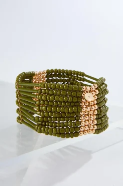 Seed Bead Stretch Bracelet