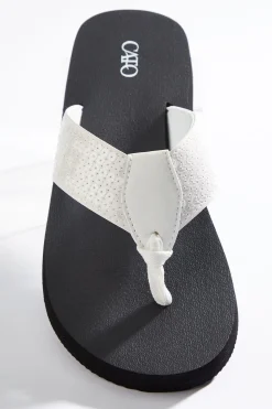 Sequin Band Flip Flops