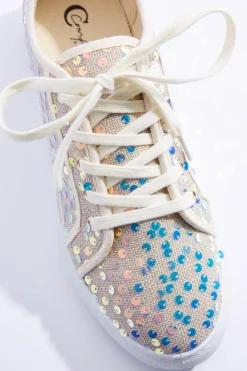 Sequin Embellished Sneakers
