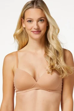 Shadow Stripe Wire- Free Bra Set