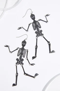 Shaky Skeleton Earrings