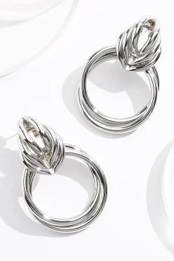 Silver Statement Earrings