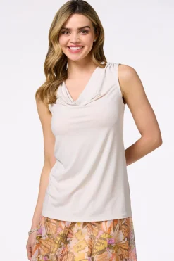 Sleek Draped Tank