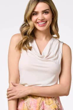Sleek Draped Tank