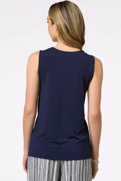 Sleek Draped Tank