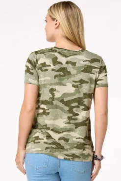 Small Town Girl Camo Tee