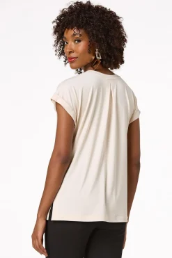 Soft Cuffed Sleeve Tee
