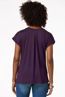 Soft Cuffed Sleeve Tee