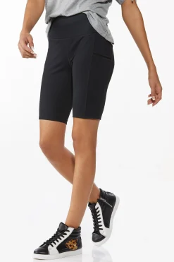 Solid Biker Shorts