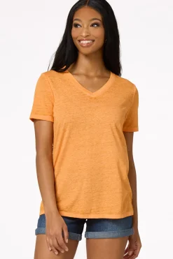 Solid Burnwash Tee