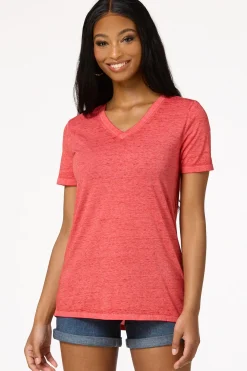 Solid Burnwash Tee